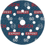 Bosch EXPERT O780 Foil Tépőzáras csiszolótárcsa 125 mm / P60 kerámiaszemcsés (6 db) (2608902399)