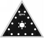TOYA Tépőzáras háromszög csiszolótalp falcsiszolóhoz 280 mm (YT-82354)