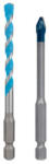 Bosch EXPERT HEX-9 Hard Ceramic + Univerzális fúrószár 6 mm 1/4" bitbefogással (2 db) (2608902366)