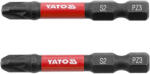 TOYA Impact bithegy PZ3 x 50 mm (2 db) (YT-78045)