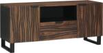 vidaXL TV Szekrény 105x33.5x46 cm Tömör Mangó Fa (4018022)