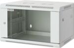 Intellinet Network Solutions 19"-os fali rackszekrény, hálózati szerverszekrény, zárható ajtóval 600 x 770 x 450 mm, szürke 15 HE Intellnet 712002 (712002) (712002)