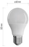 EMOS A60 / E27 / 7, 2 W (60 W) / 806 lm / természetes fehér LED izzó ZQ5145