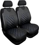 AUTO-DEKOR Huse auto universale din piele ecologică Perfect Line+ potrivite pentru FIAT PUNTO, albastru, 2 buc