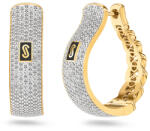 Heratis Forever Monaco Chain earrings Classic Plain body - Pavé Lock IZ31602