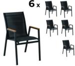 Elvisia ISLA alumínium kerti székek | 6 darab