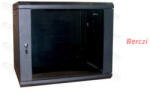 Excel Faliszekrény 9U 600X600mm mély 19" lapraszerelt Environ WR600 (WBFP9.6SGB)