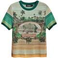 Desigual Rövid ujjú pólók TS_AFRICA 25SWTKA5 Zöld EU XL