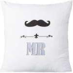  Nevan párnahuzat ágytakaróhoz Fehér/Bíbor 40x40 cm (131237)