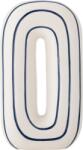 Bloomingville Vază decorativă Mae 32 cm, crem-albastru (82061848)