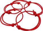 MyVanilla Ásvány ?Vörös Kabbala Védelem karkötő - 3 mm-es spirituális erő 3+2 db-os csomagban