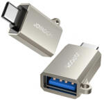 JOYROOM Adaptor OTG USB-C - USB-A Joyroom S-H151, Argintiu