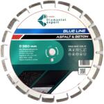 CRIANO Disc DiamantatExpert LASER pt. Asfalt, Beton, Materiale abrazive 350x25, 4mm (mm) taiere uscata sau umeda, Blue Line Profesional - DXQZ. BASF. 350.25 (DXQZ.BASF.350.25) - criano Disc de taiere