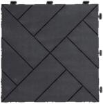 Multyhome Gumová dlaždice Arista 30 x 30 cm, antracit (MHEU5100540)