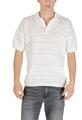 ONLY & SONS Pulóverek ONSGRAYSON DS 5 CHOCHET POLO KNIT NOOS 22031835 Fehér EU L
