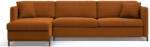 Micadoni Coltar extensibil Gloria cu saltea inclusa si tapiterie din tesatura structurala (MIC_LCF_113_F1_GLORIA3) Canapea