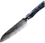  SE-37602 damaszk konyhakés - Santoku/Kék