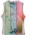 Desigual Trikók / Ujjatlan pólók TS_ST. JOHNS 25SWTK87 Zöld EU XL