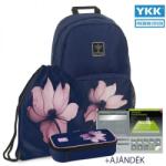 Ars Una Pink Shade virágos Autonomy AU-14 diák hátizsák szett - 27 literes +AJÁNDÉK borító (55844680SZETT)