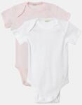 United Colors of Benetton pamut baba body 3 db 3GI70B079 - rózsaszín 82