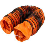VEVOR Ipari légszállító tömlő - 31 cm átmérő, 7, 6 m hosszú, PVC szellőzőcső, -28 °C-tól +82 °C-ig használható, flexibilis, hő- és robbanásálló kivitelben