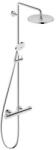 Duravit C. 1 termosztátos zuhanyrendszer, króm (DU-C14280008010)