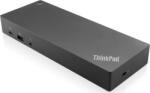 Lenovo ThinkPad Hybrid USB-C with USB-A Dock Vezetékes USB 3.2 Gen 2 (3.1 Gen 2) Type-C Fekete (40AF0135DK) (40AF0135DK) - xupe