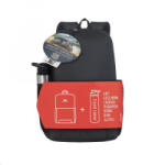 RIVACASE 8068 Regent Notebook hátizsák 15.6' fekete + acél kulacs (4260403574003)
