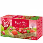 TEEKANNE Gyümölcstea, 20x2, 5 g, TEEKANNE " Fruit kiss" , eper-meggy