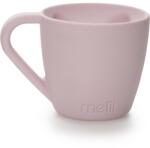 Melii Silicone Bear Mug ceasca Pink 200 ml Set pentru masa bebelusi
