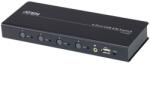 ATEN 4-port USB Boundless KM Switch + Cables (CS724KM-AT)