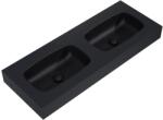 Elita Dimple Double 121x46 cm black (RE041200027160)