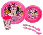 Stor Комплект за хранене Stor - Minnie Bold Florals, 5 части (81215)