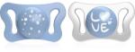 Chicco Physio Micro 0-2 m биберон Blue 2 бр