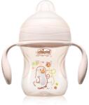 Chicco Transition Cup 4m+ gyakorlóbögre fogantyúval Pink 200 ml