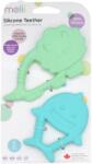 Melii Teethers rágóka Dino & Shark 2 db