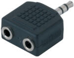 GEWA 3, 5 mm sztereó jack elosztó adapter