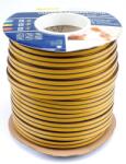 VOREL Öntapadós ablak- és ajtótömítés 9x7, 5mm, D profil, barna, 100m