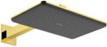 Hansgrohe Raindance Alive Q - Pălărie de duș, 21x34 cm, 2 jeturi, EcoSmart, aspect auriu lustruit 24551990 (24551990)