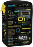 BackUP Penar cu rechizite Back Up DW - Cyber Attack, cu 2 fermoare (PB7DW50) Penar