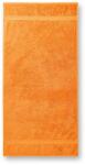 MALFINI Pamut törölköző, frottír, 450 g/m2, mandarin, 70x140 cm (905A202)