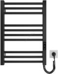 Mario Radiators Отопляема лира за баня HF DERBY 100W/230V 57x43 см черен (MR0012)