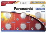 Panasonic gombelem, cr2032l/6bp, 3v, lítium, 6db/csomag