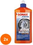 SONAX Set 2 x Gel pentru Intretinere Anvelope cu Efect Lucios, 500 ml, Sonax Xtreme (DEM-2xMDR-235241)