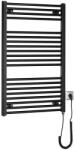 SAPHO - Fürdőszobai elektromos radiátor DIRECT-E 400W/230V 96 cm matt fekete ILE96TB (SH0342)