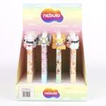 Nebulo Zseléstoll NEBULO nyomógombos radírozható 0, 7 mm Pörgetõs kutyusok (DT-SPIN-03) - tonerpiac