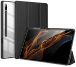 Dux Ducis Toby Samsung Tab S8 Ultra kihajtható tok pencil tartóval, fekete - phoner