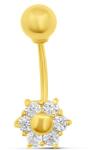 ÉkszerM Arany Köldök Piercing AU 93733