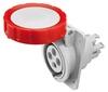 Gewiss Dafb-323 beépíthető dugalj 32A 3P 400V 62242FH IP67 (GW62242FH)