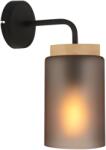 Toolight Toollight, fali lámpa 1xE27, APP1814-1W, fekete füstüveg, OSW-00664 (OSW-00664)